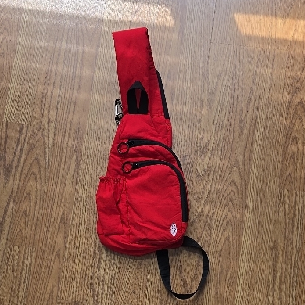 FREE PEOPLE red Cross Body Active bag